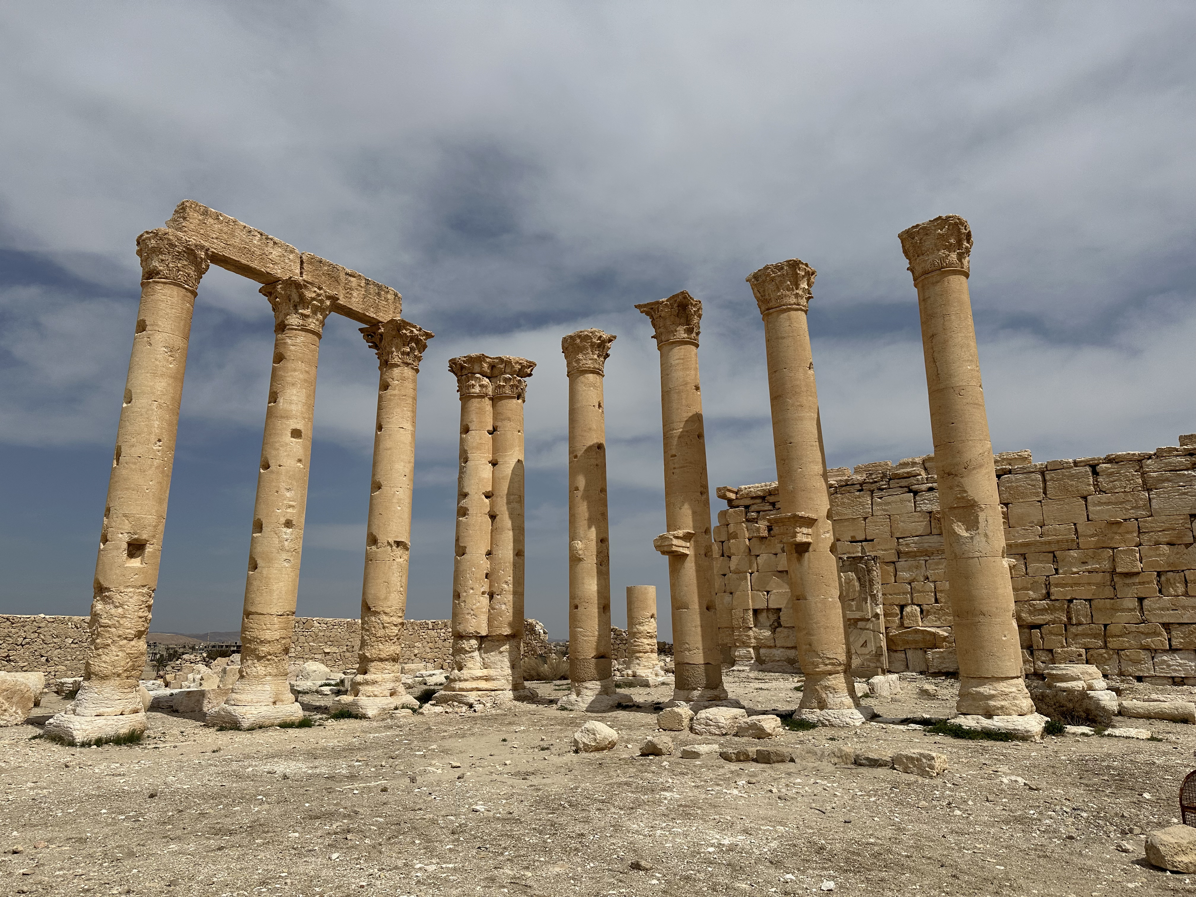 Palmyra ókori város romjai